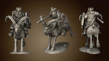 3D model Silver Goat Dwarves Speen (STL)