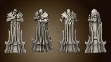 3D model Paladin Chess White pawn (STL)