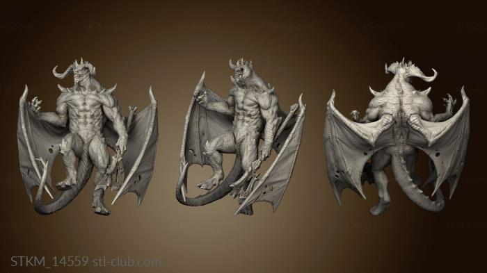 3D model Light in the shadow Pit Fiend One (STL)