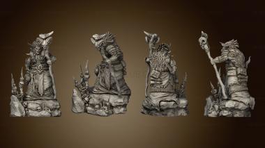 3D model Orc Horde shaman or SHAMAN (STL)