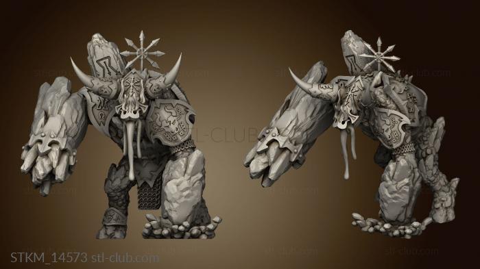 3D model Golems Chaos symbol (STL)