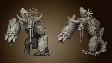 3D model Golems Chaos symbol (STL)