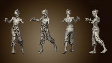 3D model Zombies (STL)