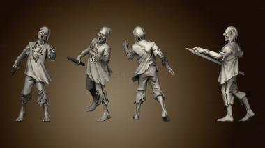 3D model Zombies (STL)