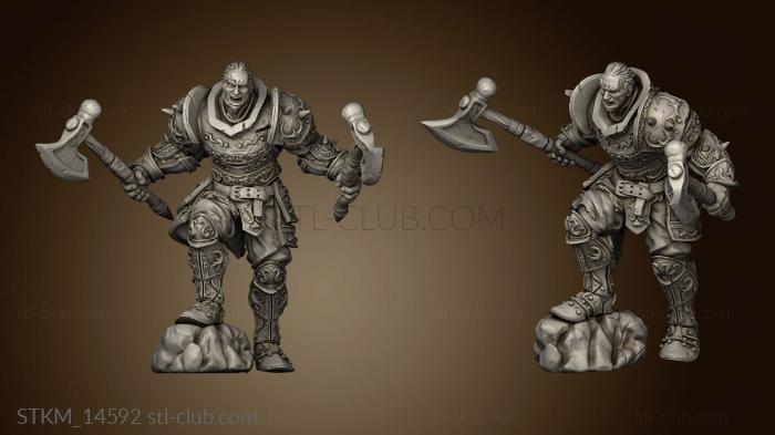 3D model ork Ser Bastian (STL)