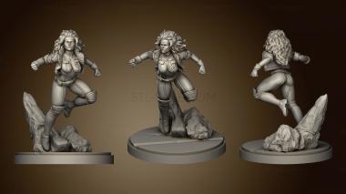 3D model Marvel Men rogue absorbing Woman (STL)