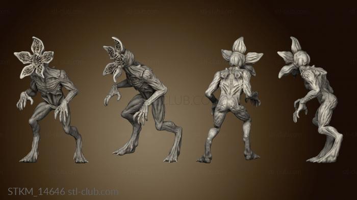 3D model orchid stalker Demogorgon Stranger Things (STL)