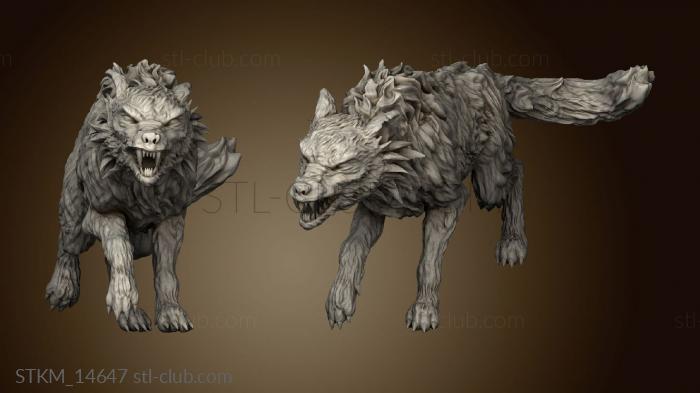 3D model Mines Mazhar Core Wargs Warg (STL)