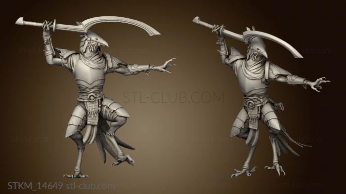 Kenku Soldiers Lord The Soldier Khopesh Guard