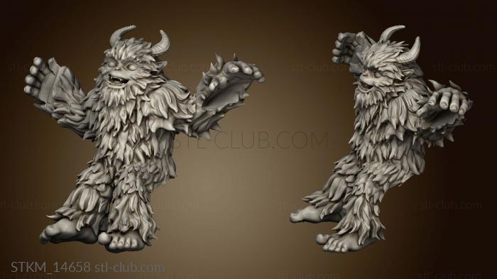 3D model ork Moroz And Snezhok Yeti Kid (STL)