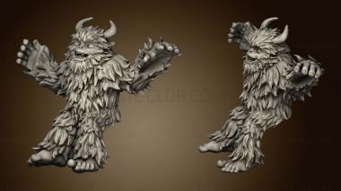 3D model ork Moroz And Snezhok Yeti Kid (STL)