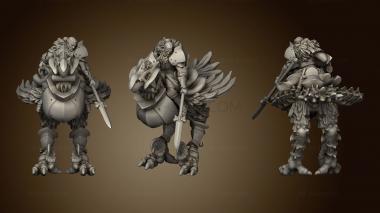 3D model Kings Guard Robot rider (STL)