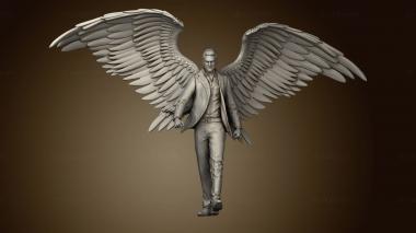 3D model Lucifer Morningstar wing (STL)