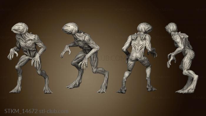 3D model orchid stalker Demogorgon Stranger Things (STL)