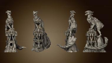 3D model Magma Lords The Scarlet Dragon Queen Titanver (STL)