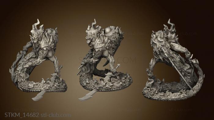 3D model Magma Lords Salamander Champion waist (STL)