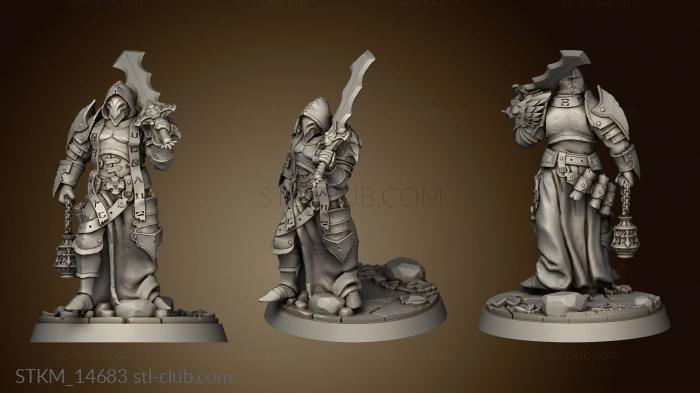 3D model Magnus The Red Inquisitor empire stand (STL)