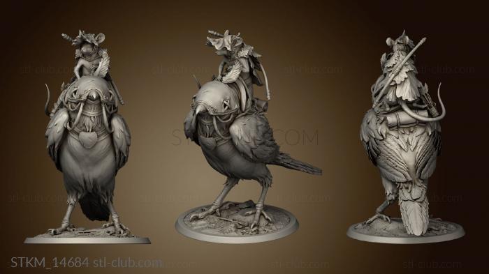 3D model Magpie Stand Saddle (STL)