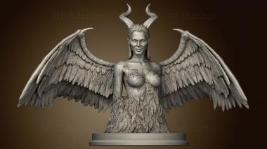 3D model maleficent princess evil paulienet wing (STL)