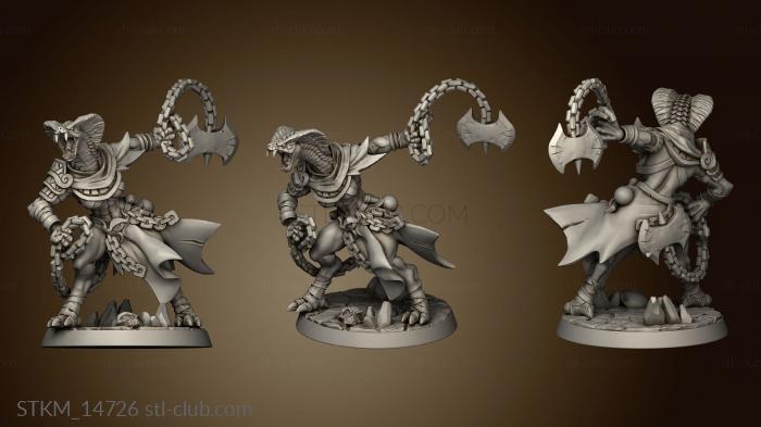 3D model Maneaters Nagarkot Nagarkot Thralls Thrall Naga (STL)