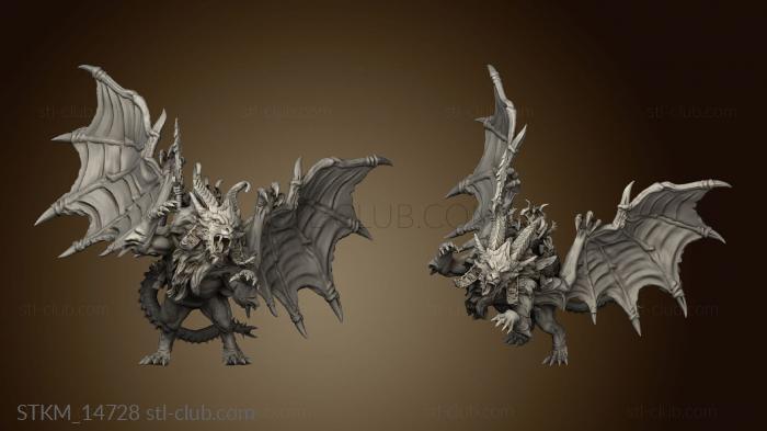 3D model Manticore Warrior (STL)