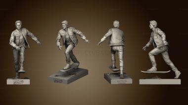 3D model Marty Mcfly Back (STL)