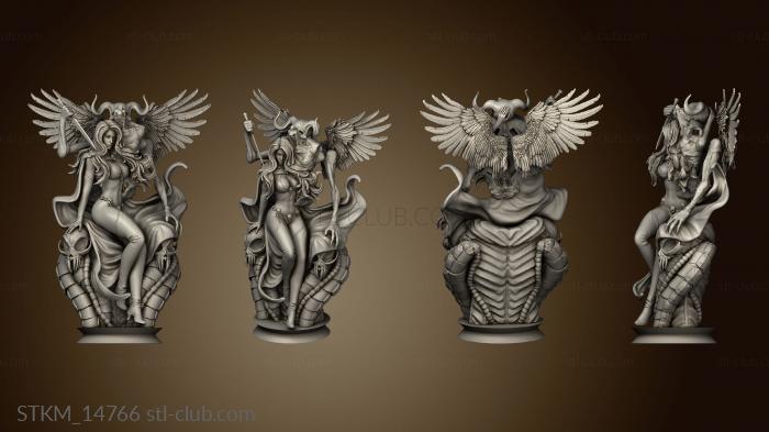 3D model Michel Ballares LADY DEATH (STL)