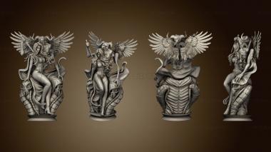 3D model Michel Ballares LADY DEATH (STL)