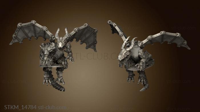 3D model Metal Beards Dragon Tors (STL)