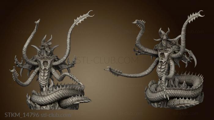 3D model Michael Satan Back (STL)