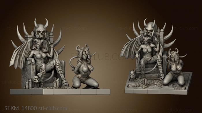 3D model Queen Succubus (STL)