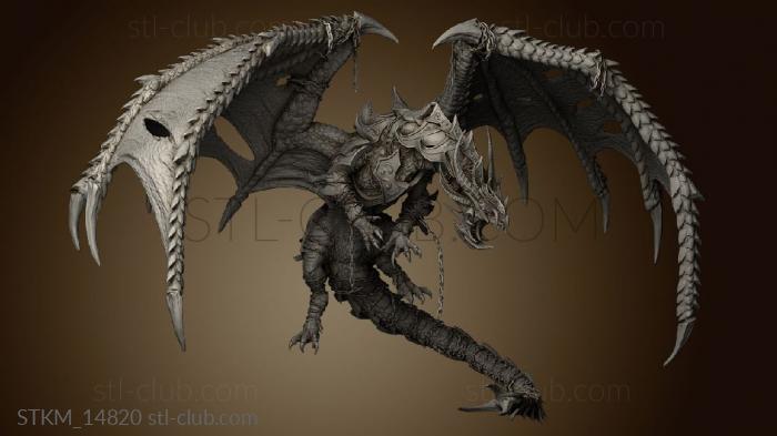 3D model Unchained Dragon (STL)