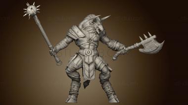 3D model Minotaur Pose (STL)