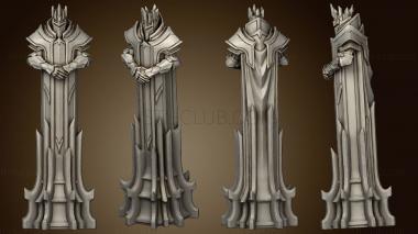 3D model Paladin Chess WHITE KING (STL)