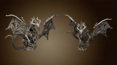 3D model Bone Dragon Pilar (STL)