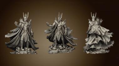 3D model Sauron in cloak (STL)