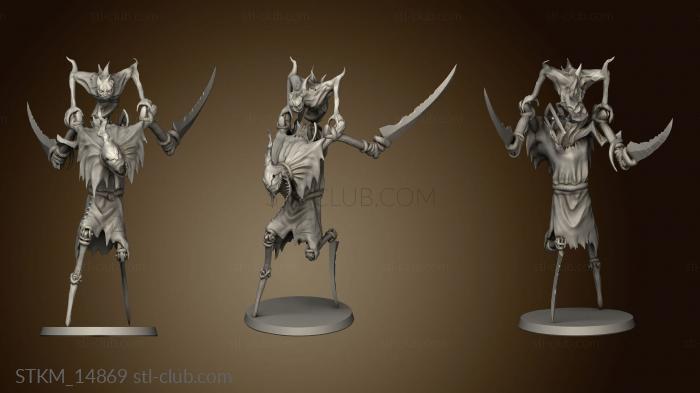 3D model Domain Nightmares Gravelords Minions Soul Harvester (STL)