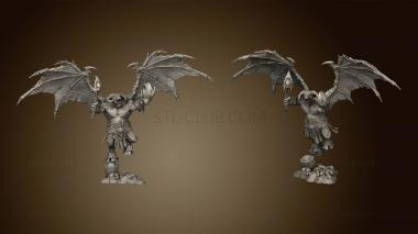 3D model Recess Bones Demon Lord Attacking Huge (STL)