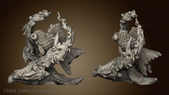 3D model Monpong Croak Stretch Goals CNY fish (STL)