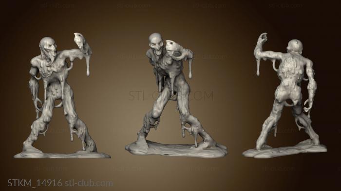 3D model Monsters Zombie slime man (STL)