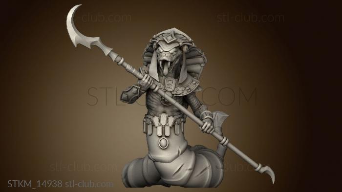 3D model MU Snakeman (STL)