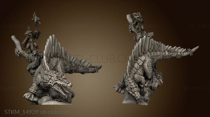 3D model Sacred Stegosaurus SCENIC (STL)