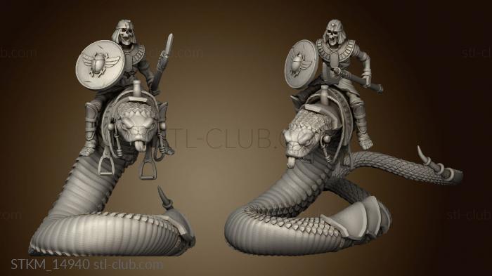 3D model MU Snake Riders (STL)