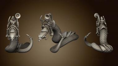 3D model MU Snake Riders Musician (STL)