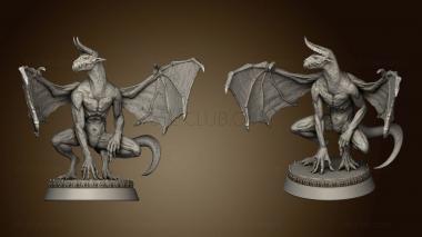 3D model Vampires in Panshaw Enemies Gargoyle (STL)