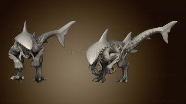 3D model Sharkasaurus Dragon Baby Shark (STL)