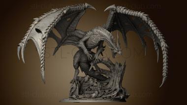 3D model Unchained Dragon (STL)