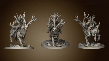 3D model Sylvan Knights Stag Rider (STL)