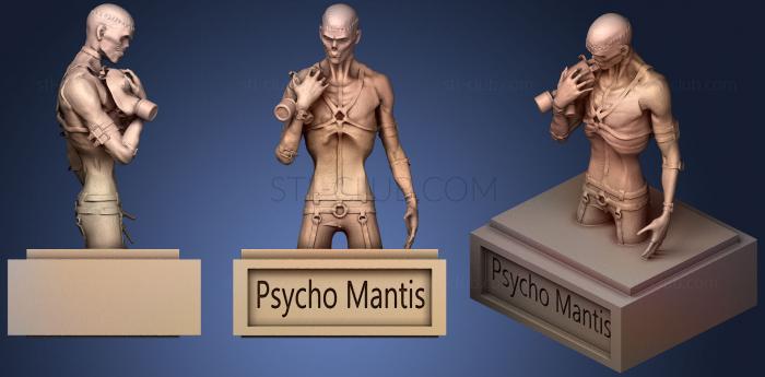 3D model Psycho Mantis stl statuette (STL)