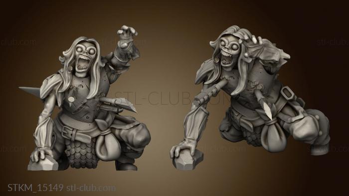 Demise Undead and Zombie Warrior Cling